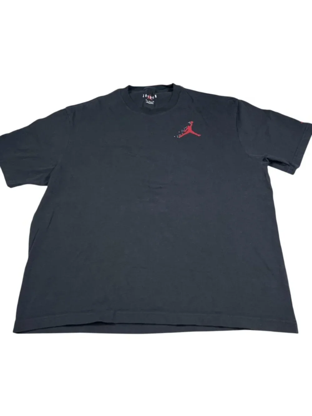 Nike Air Jordan Essentials Holiday Mens Black T Shirt Size XL Shoes Graphic